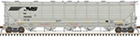 Atlas Model Railroad 20004259 HO Scale Trinity 5660 PD Covered Hopper - Ready to Run -- Undecorated