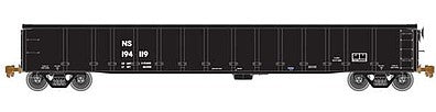 Atlas Model Railroad 20005125 HO Scale Thrall 2743 Gondola - Ready to Run - Master(R) -- NS 193952 (black, reporting Marks Only)