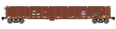 Atlas Model Railroad 20005127 HO Scale Thrall 2743 Gondola - Ready to Run - Master(R) -- Union Pacific 152027 (Boxcar Red, yellow Conspicuity Marks)