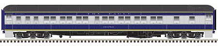 Atlas Model Railroad 20005981 HO Scale Pullman Heavyweight 8-1-2 Sleeper - Ready to Run - Master(R) -- Pullman "Centway" (T&P Eagle, blue, gray)