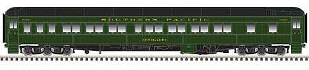 Atlas Model Railroad 20005988 HO Scale Pullman Heavyweight 8-1-2 Sleeper - Ready to Run - Master(R) -- Southern Pacific "De Young" (olive, black)