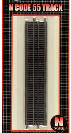 Atlas Model Railroad 2093 N Scale Code 55 to Code 65 True-Track Transition Track -- pkg(2)