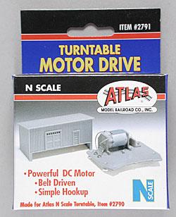 Atlas Model Railroad 2791 N Scale Motor Drive Unit -- For Turntable 2790