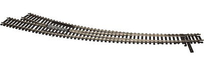 Atlas Model Railroad 288 HO Scale Code 100 Custom Line(R) Mark IV Turnout -- Curved, Right Hand