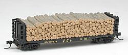 Atlas Model Railroad 2960 N Scale Master Pines 45' Semi Trailer - Assembled -- Undecorated