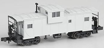 Atlas Model Railroad 30200 N Scale Extended-Vision Caboose - Ready to Run - Master(R) -- Undecorated - No Roofwalk