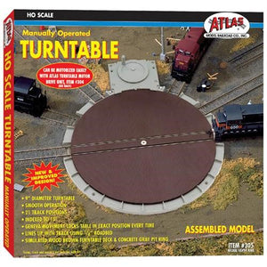 Atlas Model Railroad 305 HO Turntable