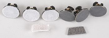 Atlas Model Railroad 32553 N Scale Replacement Parts for Track Cleaning Car -- Cleaning Disc Replacement Set