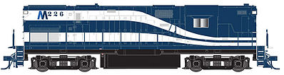 Atlas Model Railroad 40002365 N Scale Alco C420 Phase 2B High-Nose, No Dynamic Brakes w/DCC -- Long Island #226 (blue, white)
