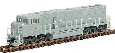 Atlas Model Railroad 40002670 N Scale EMD SD60M w/DCC - Master(R) -- Undecorated w/3-Window Cab