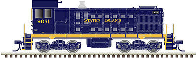 Atlas Model Railroad 40002898 N Scale Alco S2 - Standard DC - Master(R) -- Staten Island #9031 (blue, yellow)