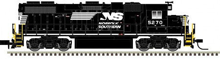 Atlas Model Railroad 40003626 N Scale EMD GP38-2 w/LokSound & DCC - Master(R) -- Norfolk Southern #5300 (black, white, Horse Head Logo)