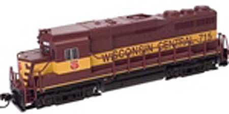 Atlas Model Railroad 40003749 N Scale EMD GP30 Phase 1 with Nose Headlight - Standard DC -- Undecorated