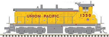 Atlas Model Railroad 40003818 N Scale EMD MP15DC - DCC - Master(R) -- Union Pacific 1348 (Armour Yellow, gray, red)