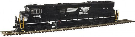 Atlas Model Railroad 40003987 N Scale NS - EMD SD60E - ESU LokSound & DCC - Master Gold -- Norfolk Southern 6952 (black, white, Horse Head Logo)