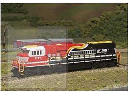 Atlas Model Railroad 40003991 N Scale NS - EMD SD60E - ESU LokSound & DCC - Master Gold -- Norfolk Southern 911 (Honoring First Responders Scheme, black, white, red)