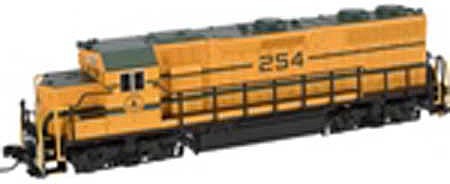 Atlas Model Railroad 40004130 N Scale EMD GP38 - ESU LokSound and DCC - Master Gold -- Undecorated, No Dynamic Brakes
