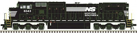 Atlas Model Railroad 40004223 N Scale GE Dash 8-40CW - LokSound and DCC - Master(R) Gold -- Norfolk Southern 8343 (black, white)