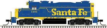 Atlas Model Railroad 40004517 N Scale EMD GP20 - ESU LokSound and DCC - Master(TM) Gold -- Santa Fe 1166 (As-Delivered, blue, yellow)
