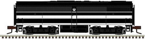 Atlas Model Railroad 40004550 N Scale Alco FB1 - Standard DC - Master(TM) Silver -- Lehigh & New England (black, white)