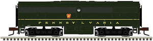 Atlas Model Railroad 40004559 N Scale Alco FB1 - Standard DC - Master(TM) Silver -- Pennsylvania Railroad 9603B (Single Stripe, Brunswick Green)
