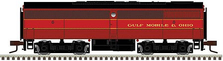 Atlas Model Railroad 40004585 N Scale Alco FB1 - LokSound and DCC - Master(TM) Gold -- Gulf, Mobile & Ohio B3 (maroon, red, black)