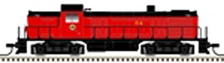 Atlas Model Railroad 40004600 N Scale Alco RS2 - Standard DC - Master(R) Silver -- Undecorated