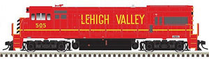 Atlas Model Railroad 40004663 N Scale GE U23B - LokSound and DCC - Master(R) Gold -- Lehigh Valley 501 (red, yellow, orange)