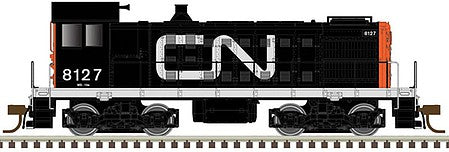 Atlas Model Railroad 40004670 N Scale Alco S2 - Standard DC - Master Silver(R) -- Canadian National 8127 (black, red, white)