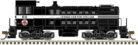 Atlas Model Railroad 40004699 N Scale Alco S2 - LokSound and DCC - Master Gold(R) -- Lehigh & New England 614 (black, white, red)