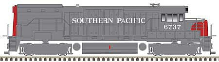 Atlas Model Railroad 40004771 N Scale GE U25B Phase 2a - DCC - Master Gold -- Southern Pacific 6726 (gray, red)