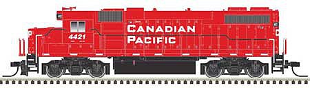 Atlas Model Railroad 40004836 N Scale EMD GP38-2 Phase II - LokSound and DCC -- Canadian Pacific 4427 (red, white)