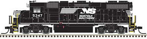 Atlas Model Railroad 40004847 N Scale EMD GP38-2 Phase II - LokSound and DCC -- Norfolk Southern 5356 (black, white, Horse Head Logo)
