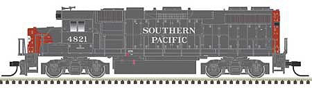 Atlas Model Railroad 40004851 N Scale EMD GP38-2 Phase II - LokSound and DCC -- Southern Pacific 4814 (gray, red)
