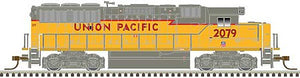 Atlas Model Railroad 40004925 N Scale EMD GP60 - LokSound and DCC - Master(TM) Gold -- Union Pacific 2079 (yellow, red, gray)