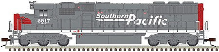 Atlas Model Railroad 40005193 N Scale EMD SD50 with Ditch Lights - Standard DC - Master Silver(TM) -- Southern Pacific 5511 (gray, red)