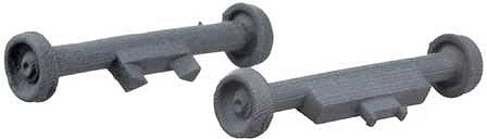 Atlas Model Railroad 4002053 N Scale Ford F150 Hi-Rail Wheels -- Set Fits Atlas F150 Model