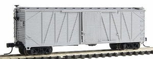 Atlas Model Railroad 41701 N Scale USRA Single-Sheathed Wood Boxcar w/5-5-5 Rib End - Ready to Run -- Undecorated
