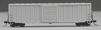 Atlas Model Railroad 45200 N Scale Master(TM) Precision Design 50' Single-Door Rib Side Boxcar - Ready to Run -- Undecorated