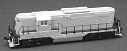 Atlas Model Railroad 48150 N Scale Diesel EMD GP7 Phase 2 "Torpedo Tube" Passenger Unit Powered -- Undecorated