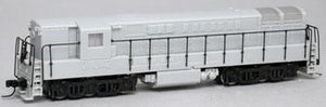 Atlas Model Railroad 49500 N Scale Diesel F-M H24-66 "Trainmaster" Phase 1A Powered-NO Decoder -- Undecorated w/Single Headlight at Front & Rear