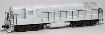 Atlas Model Railroad 49500 N Scale Diesel F-M H24-66 "Trainmaster" Phase 1A Powered-NO Decoder -- Undecorated w/Single Headlight at Front & Rear