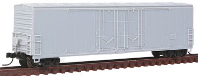 Atlas Model Railroad 50001400 N Scale Evans 53' Double Plug-Door Boxcar - Ready to Run - Master -- Undecorated