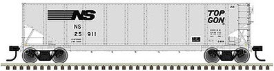 Atlas Model Railroad 50004044 N Scale 286K TopGon Coal Gondola - Ready to Run - Master(R) -- Norfolk Southern 25905 (9-96 Scheme, gray, black)