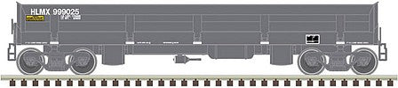 Atlas Model Railroad 50004567 N Scale Difco Side-Dump Car - Ready-to-Run - Master(R) -- Helm Leasing #99026 (gray)