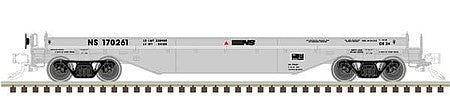 Atlas Model Railroad 50004896 N Scale 42' Coil Steel Car with Fishbelly Side Sill - Ready to Run - Master(R) -- Norfolk Southern Class CS 24, 170261 (gray, No Cover)