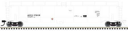 Atlas Model Railroad 50005363 N Scale ACF 33,000 Gallon Tank Car - Ready to Run - Master(R) -- ACFX 17067 (white, black)