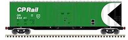 Atlas Model Railroad 50005462 N Scale NSC 5111 50' Plug-Door Boxcar - Ready to Run -- Canadian Pacific 85520 (green, white, black, Multimark Logo)