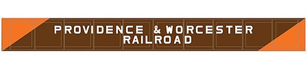 Atlas Model Railroad 70000035 HO Scale Decorated Plate Girder Bridge w/Code 100 Track -- Kit - Providence & Worcester (brown, orange)