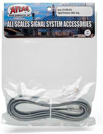 Atlas Model Railroad 70000054 All Scale Signal Extension Cable - All Scales Signal System -- Long - 72" 183cm